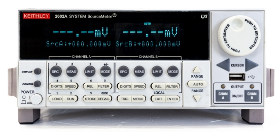 Keithley 2602A System Source Meter Dual-Channel 3A DC 10A Pulse